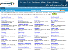 Tablet Screenshot of indiacatalog.com